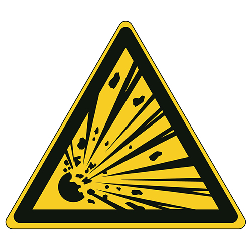 Etykieta ostrzegawcza W002 / ISO 7010 - piktogramy BHP